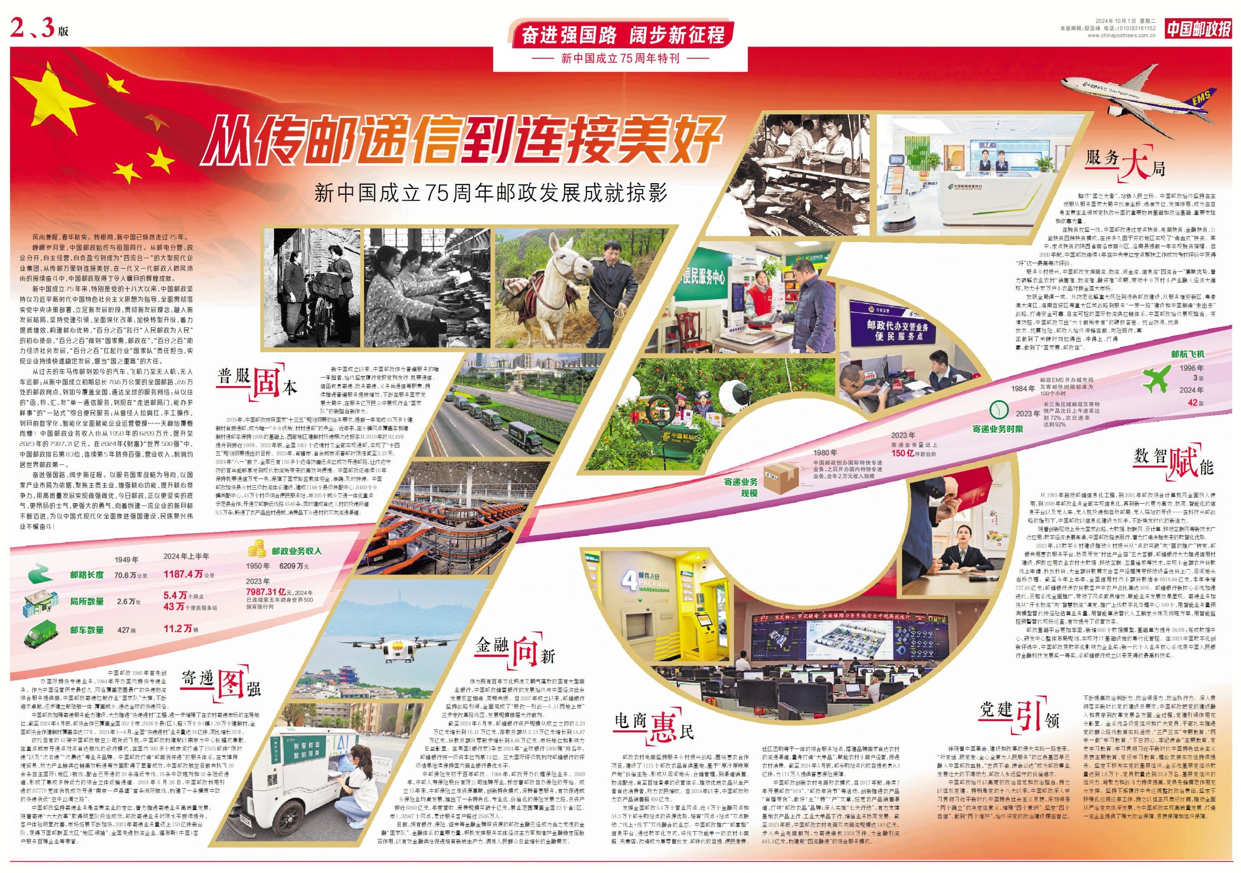 和時(shí)代同頻 與郵人同行 ——在深入踐行“四力”中講好中國郵政故事